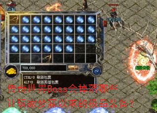 ��������Boss�������Щ�������������ļ�Ʒװ����