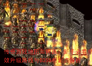 ������Ϸ��ͼ���ѡ�����ֱؿ���Ч����·����BOSSˢ�µ����