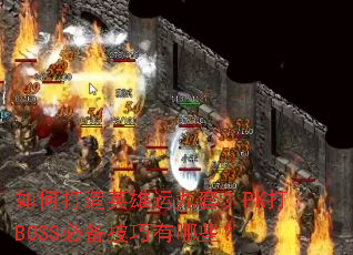 ��δ���Ӣ���˾��ף�PK��BOSS�ر���������Щ��