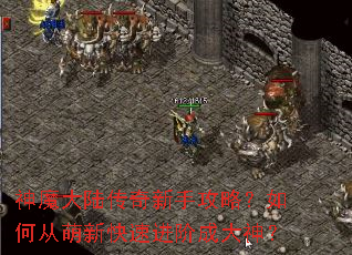 神魔大陆传奇新手攻略?如何从萌新快速进阶成大神? 神魔大陆传奇新手攻略?如何从萌新快速进阶成大神?