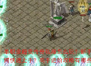 单职业超变传奇私服怎么玩?新手如何快速上手?高手进阶攻略有哪些? 单职业超变传奇私服怎么玩?新手如何快速上手?高手进阶攻略有哪些?