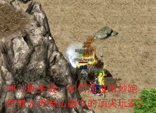 PK制胜关键:如何通过精妙跑位成为传奇私服中的顶尖玩家? PK制胜关键:如何通过精妙跑位成为传奇私服中的顶尖玩家?